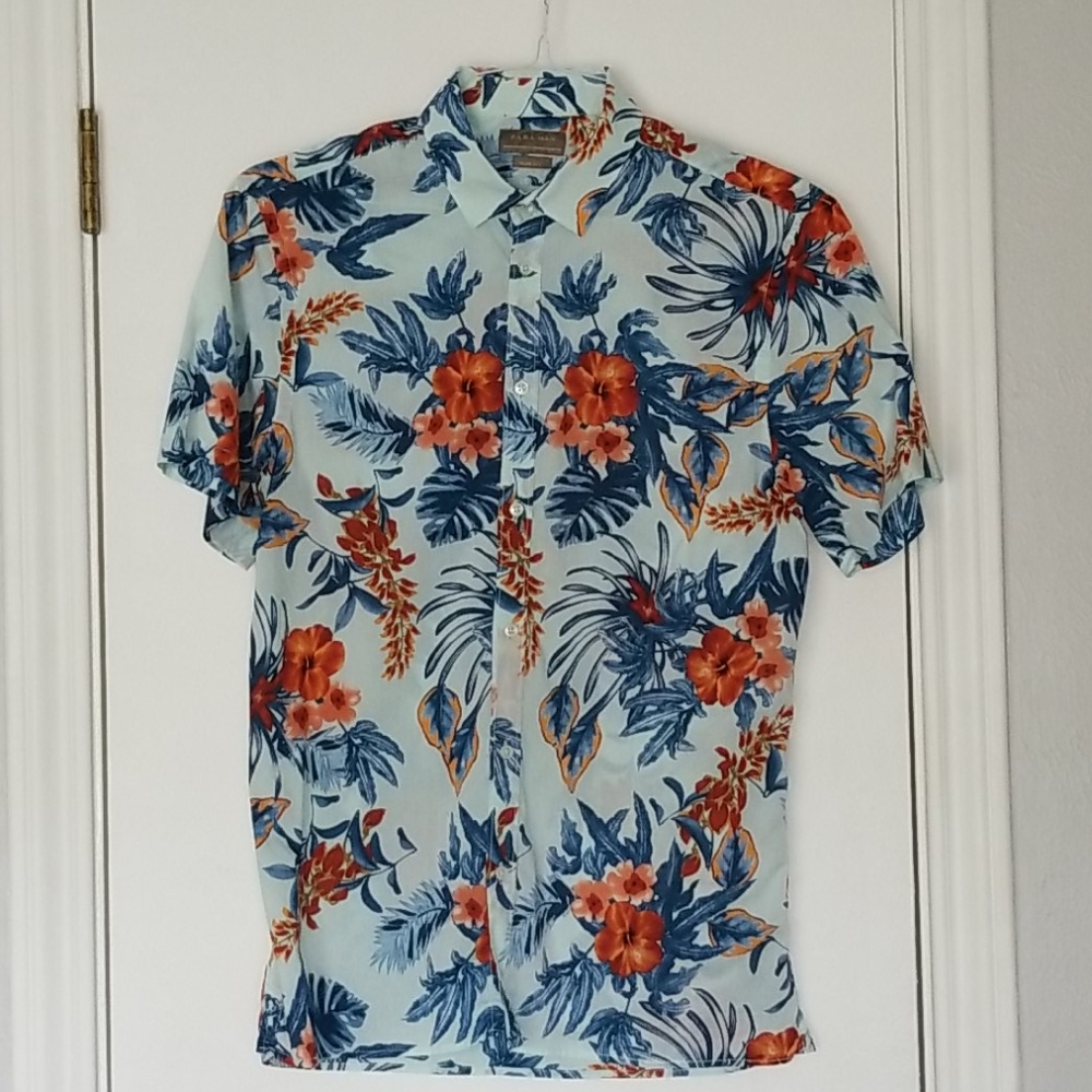 Zara Man Hawaiian Shirt
